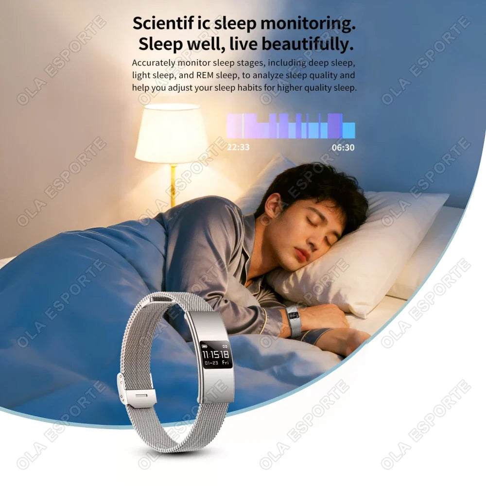 Men Women Smart Bracelet Heart Rate Sleep Monitor Health Band