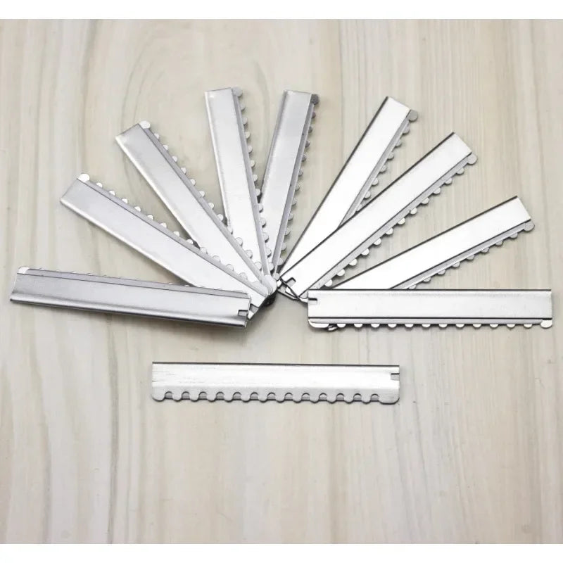 Stainless Steel Safety Hair Razor Blades – Barber Thinning Set