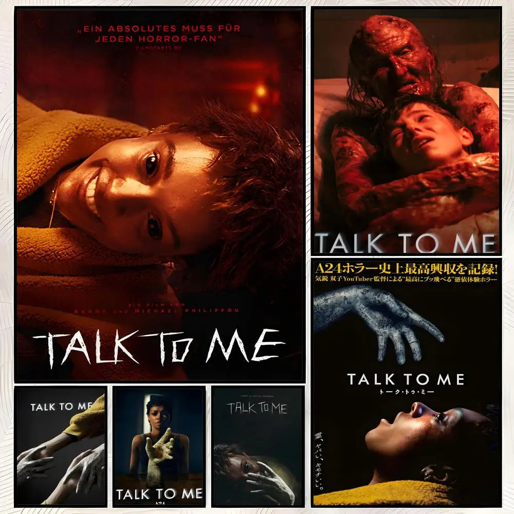 Talk to Me Movie Poster – Self-Stick HD PVC Wall Art