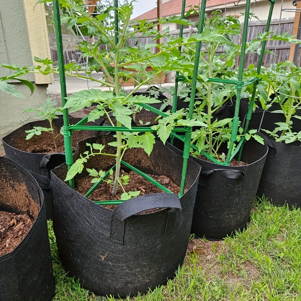 2-Pack Box-Style Tomato Planting Bags | Non-Woven Fabric