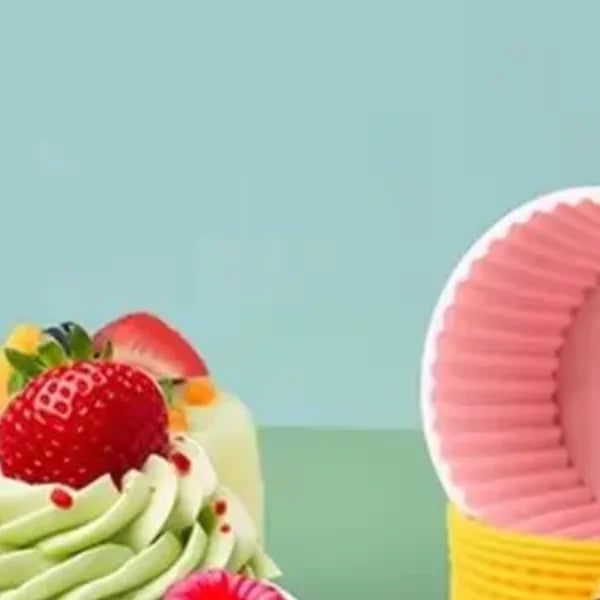 2-Pack Food Grade Silicone Cupcake Muffin Baking Molds – Non-Stick