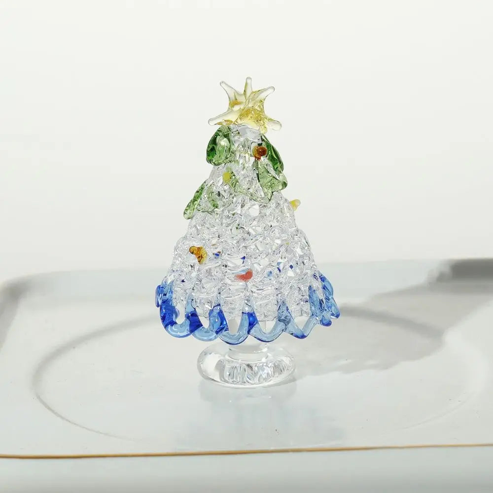 Crystal Star Christmas Tree Topper Ornament | Sparkling Resin