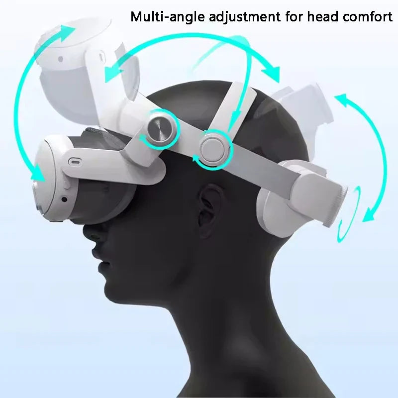 Adjustable Head Strap for Meta Quest 3 | Ergonomic VR Headband