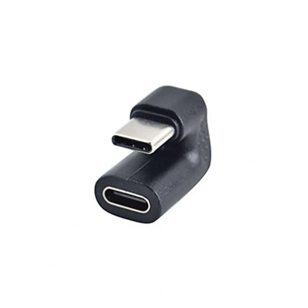 180° Angled USB-C Male to Female Adapter | U-Shape Converter