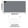 Grounding Mat 6 Sizes | Indoor Earthing Pad for Desk & Yoga