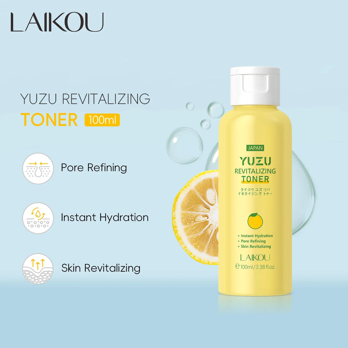 LAIKOU Sakura Face Toner 100ml – Brightening & Hydrating