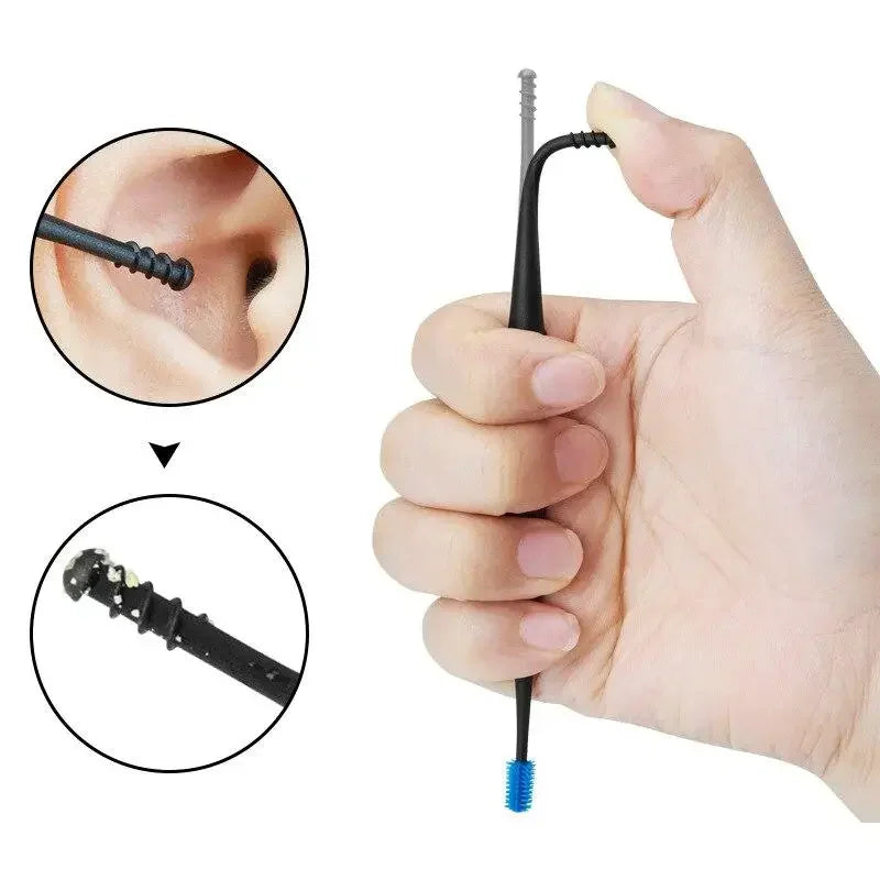 Silicone Rotary Ear Pick & Massage Ear Cleaner Tool