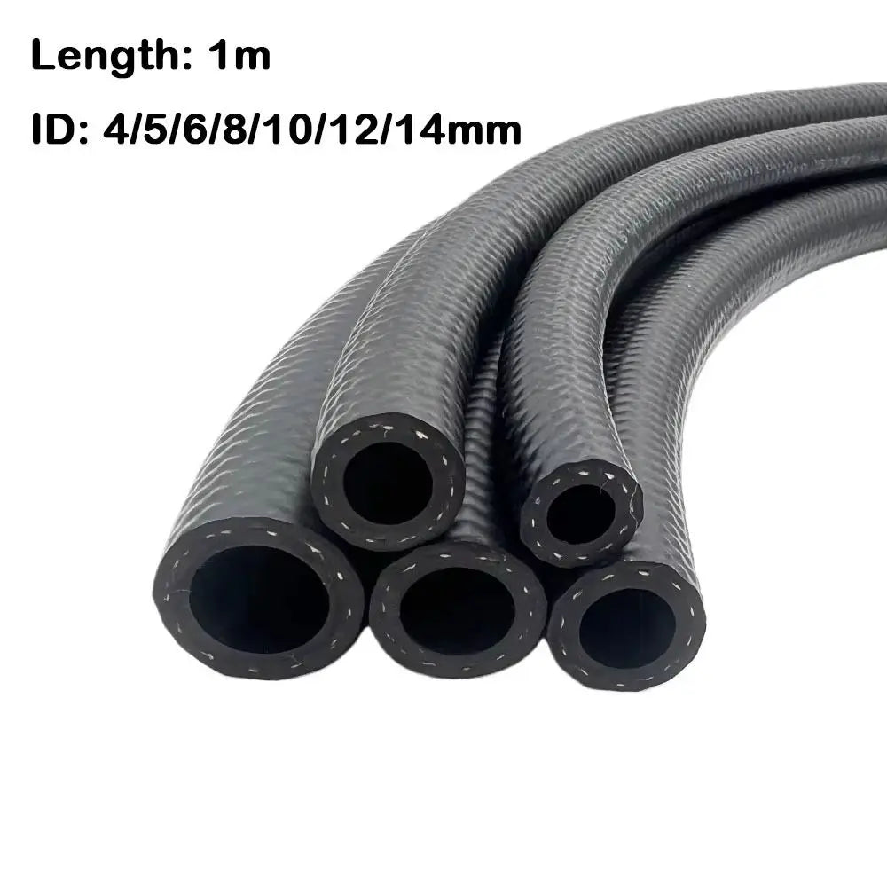 NBR Oil Resistant Fuel Line Hose 4–14mm ID | Car, Moto, Truck