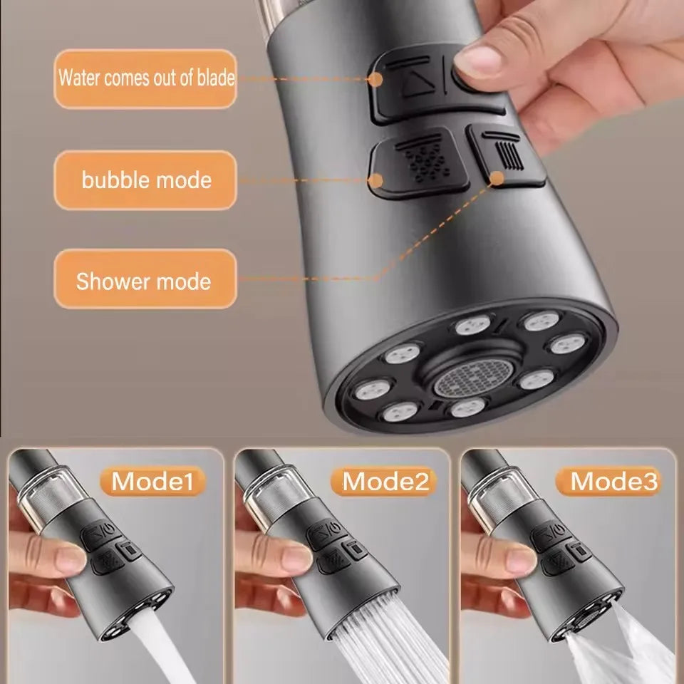 360° Rotating Faucet Aerator with Filter – Universal 22mm Nozzle