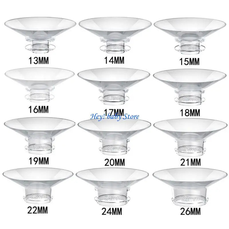 Silicone Breast Flange Adapter 13mm | Universal, Latex-Free