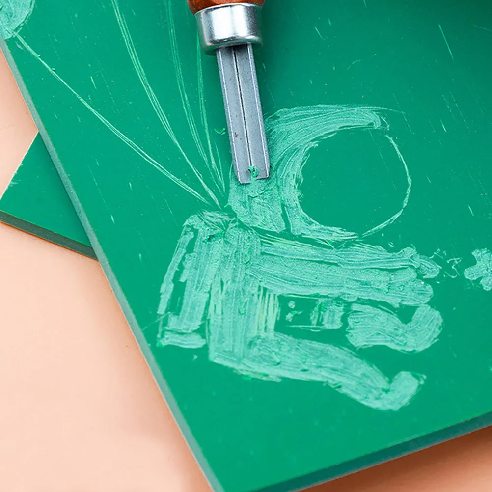 PVC Cutting Mats Professional Engraving Plates Non-slip Carving
