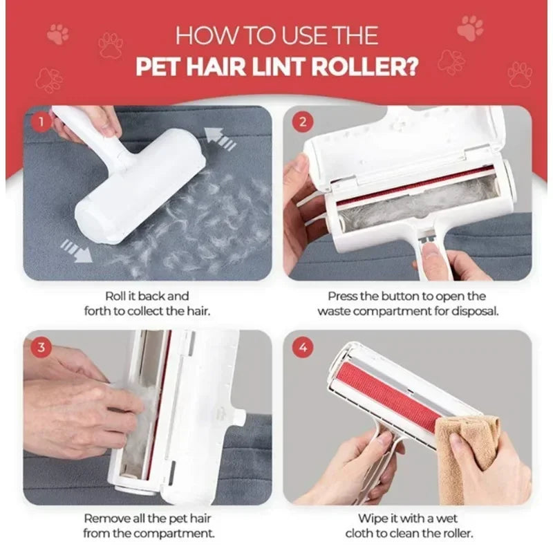 Manual Lint Remover Brush – Pet Hair & Fabric Fluff Cleaner