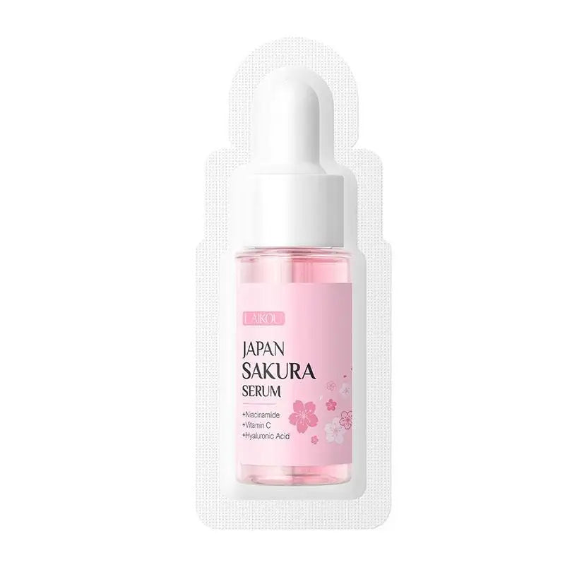 10-Pack Sakura Hyaluronic Acid Face Serum – 1ml Travel Size