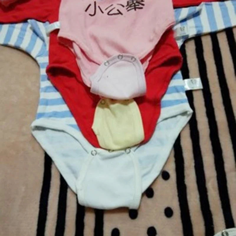 5-Pack Baby Romper Crotch Extender – Snap Button Bodysuit