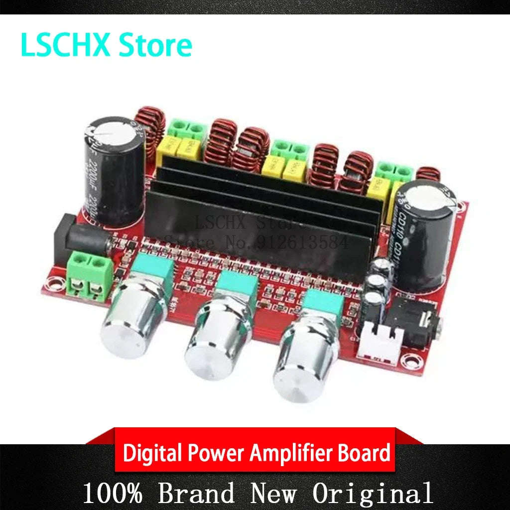 TPA3116D2 2.1 Channel Amplifier Board 2×80W+100W Subwoofer