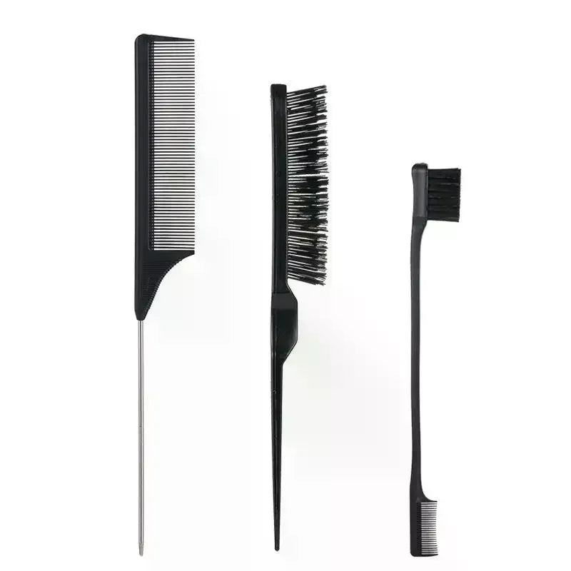 Anti-Static Rat Tail Comb Steel Pin – Pro Salon Styling Set