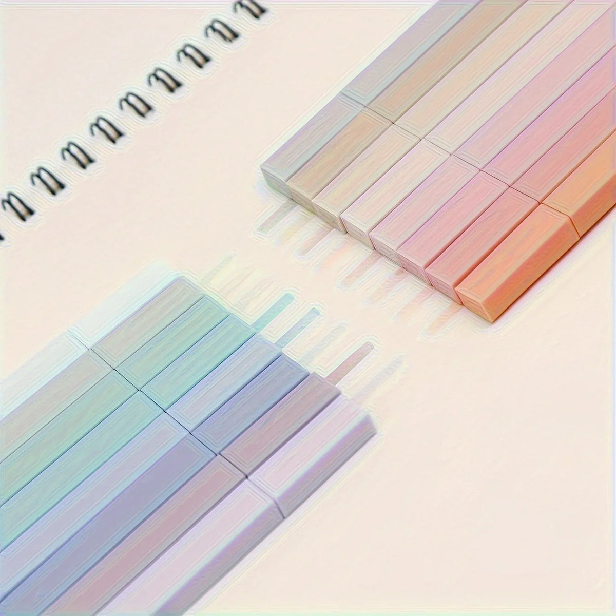 Square Highlighter Markers Painting Tools Journaling School Office