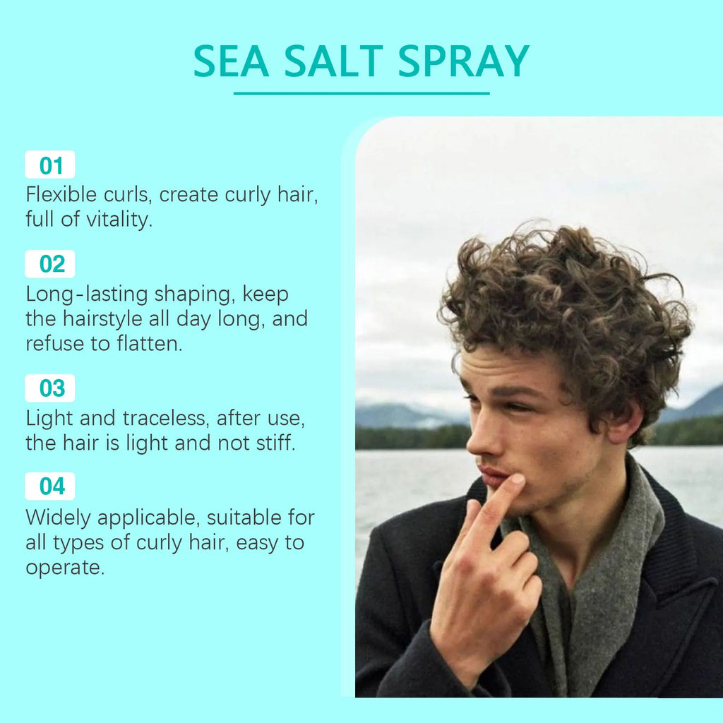 Sea Salt Hair Spray – Volumizing, Thickening & Strong Hold