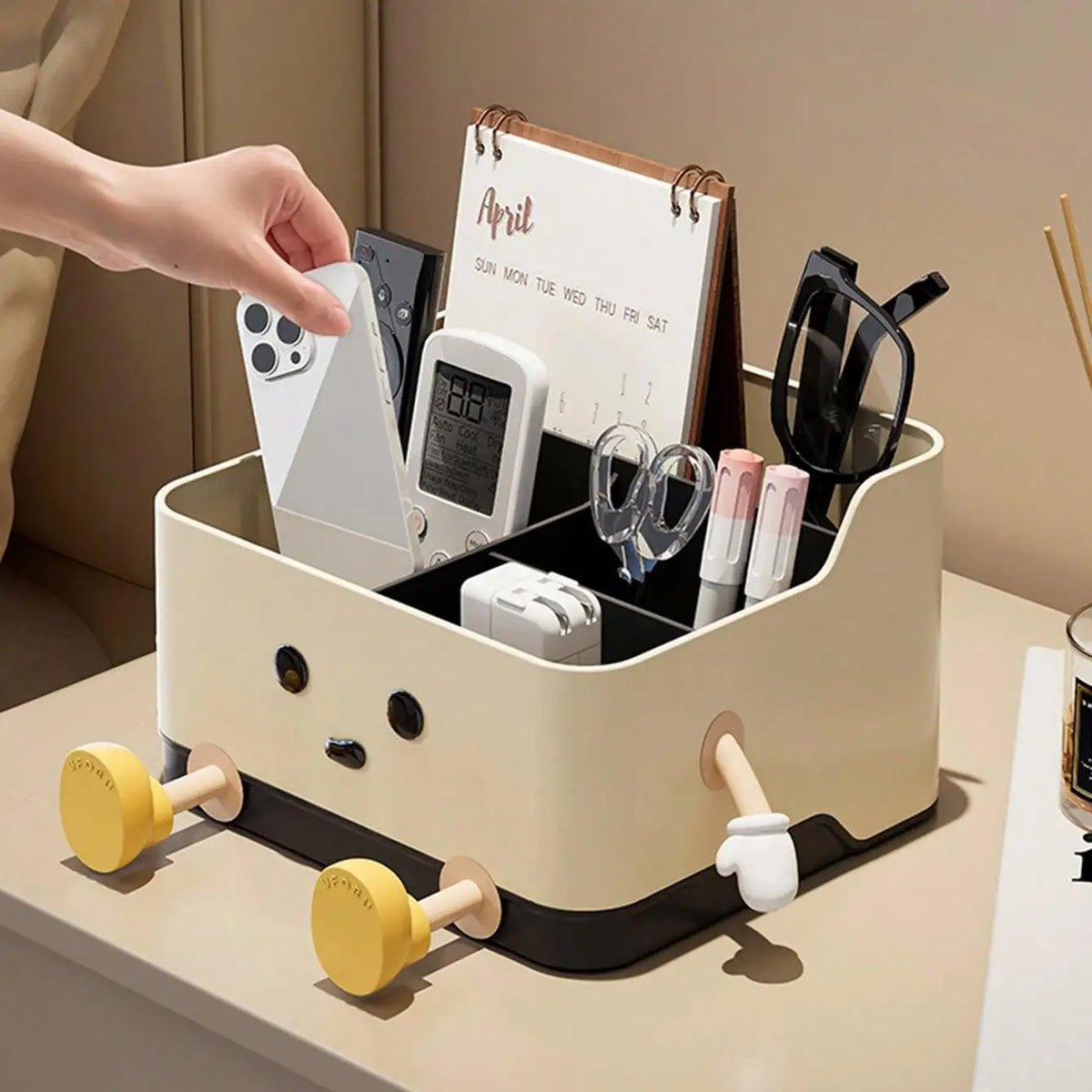 Multifunctional Desktop Storage Box Cosmetic Organisation Shelf