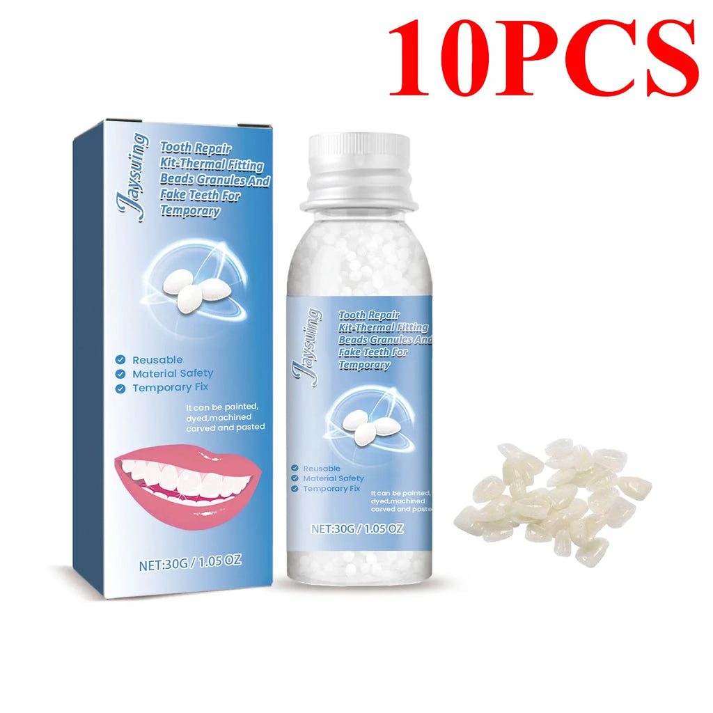 Jaysuing 30g Moldable Temporary Tooth Repair Gel Kit
