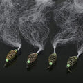 Luminous Bead Copper Spring Fishing Net – 4pcs Night Fishing