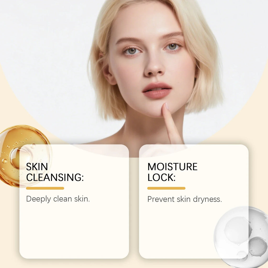 Allantoin Exfoliating Facial Cleanser – Oil Control & Clear Pores
