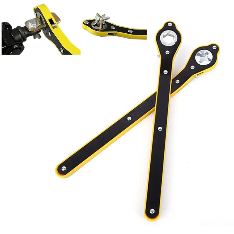 SLADE Long Handle Jack Ratchet Wrench – Labor-Saving Tire Tool