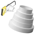 Duct Reducer Pipe Connector 80–150mm | LEENKEA Air Duct Fitting