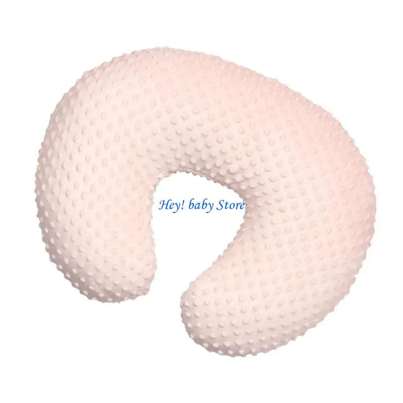 Nursing Pillow Cover Newborn | Soft Plush, Removable & Washable