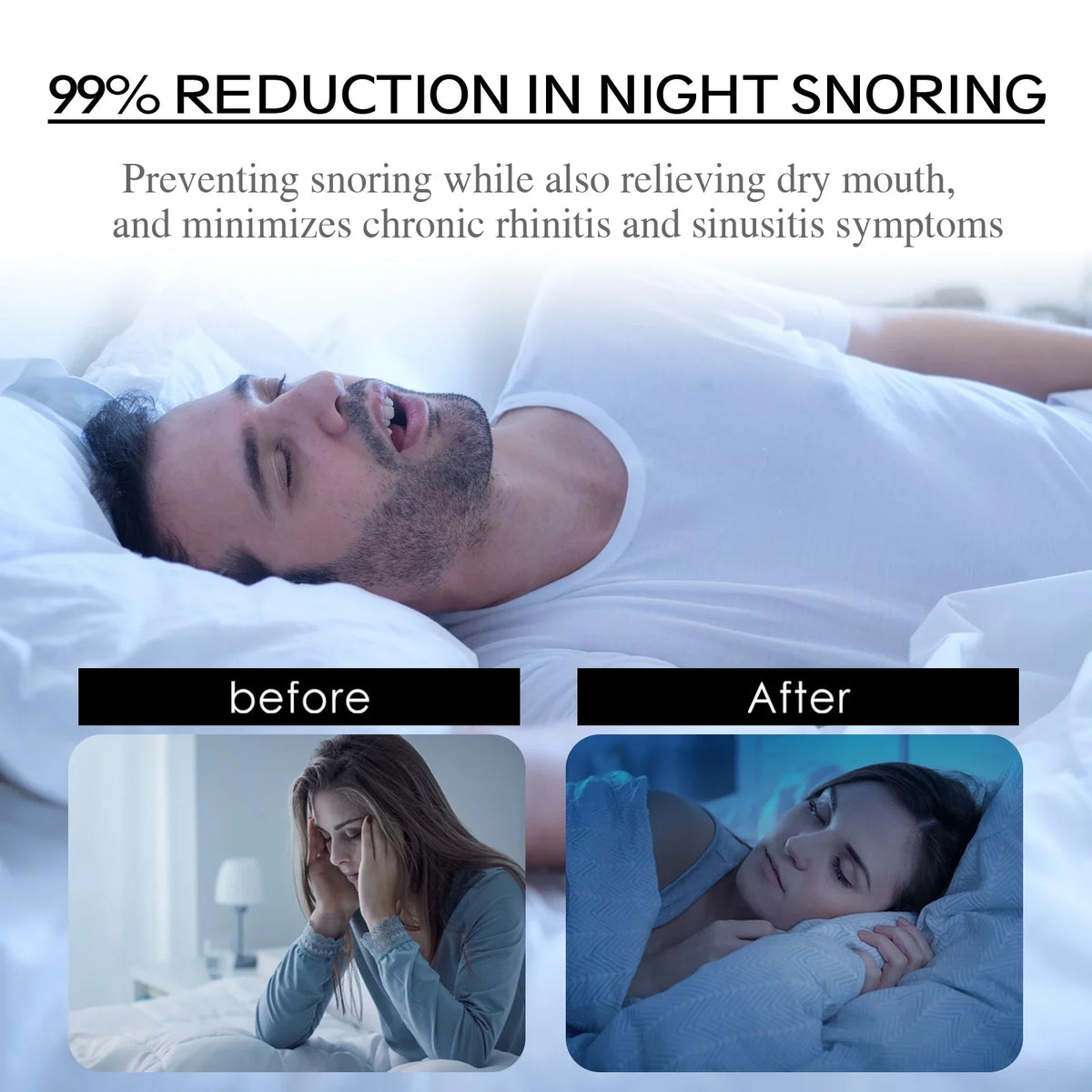 Mouth Tape for Sleeping – Lavender Sleep Strips 30 Count