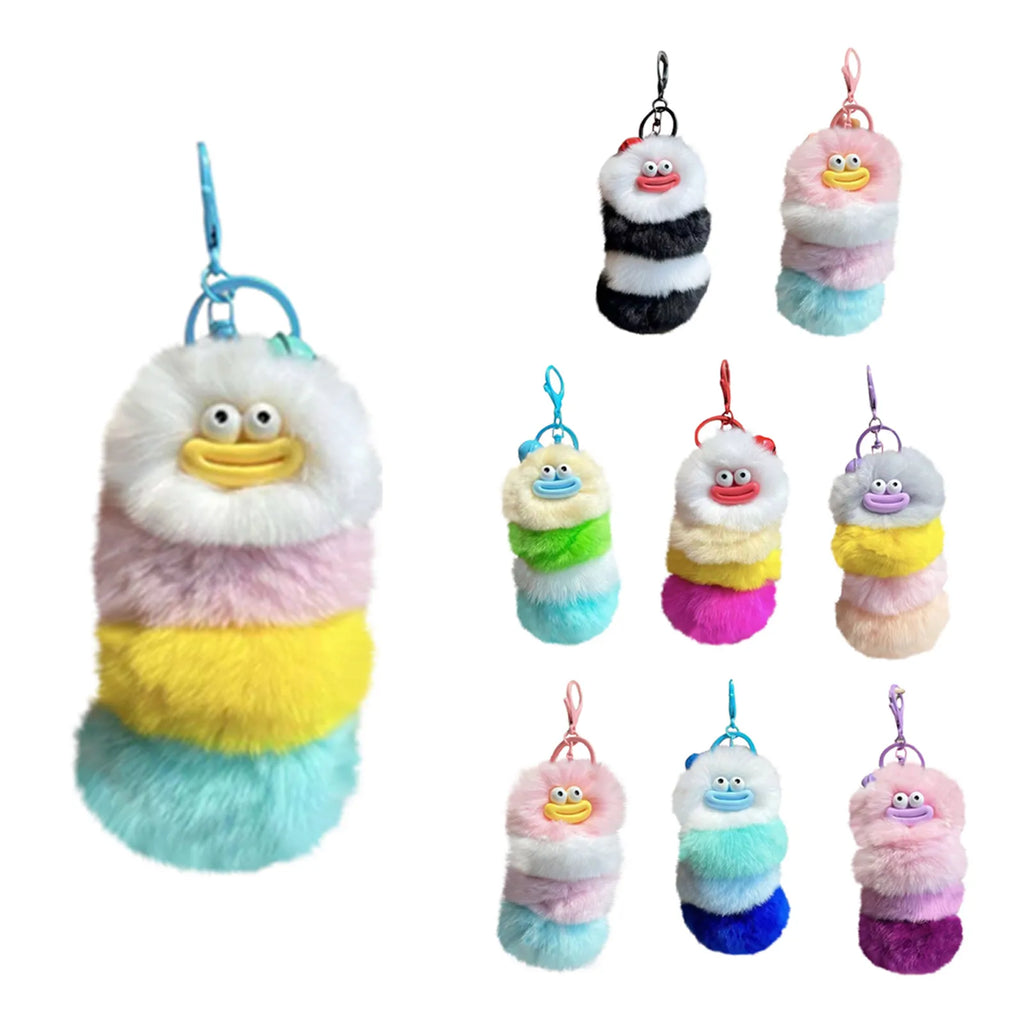 Plush Worm Keychain | Cute Back to School Gift for Kids