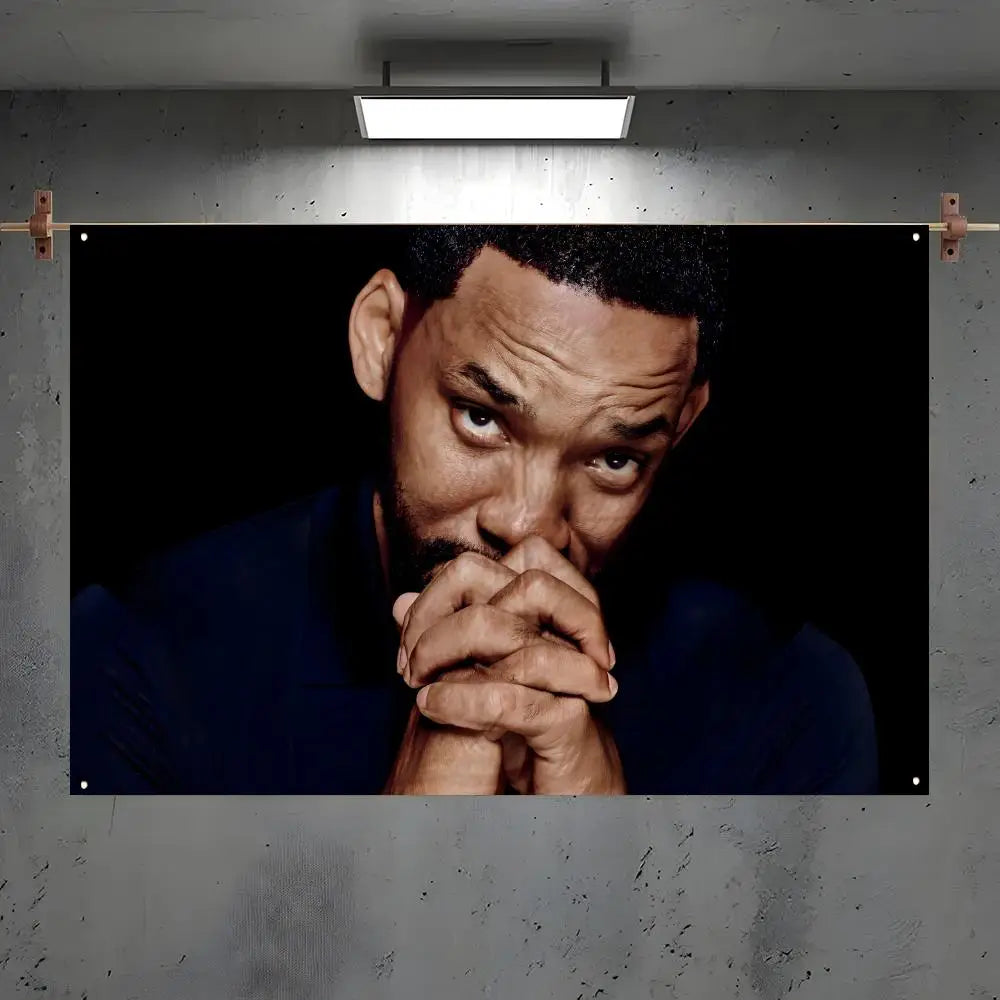 Will Smith Fan Art Flag – Indoor & Outdoor Wall Banner