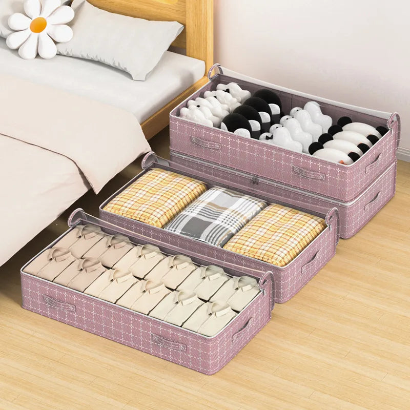 Under Bed Storage Bag with Clear Window | Large Organizer