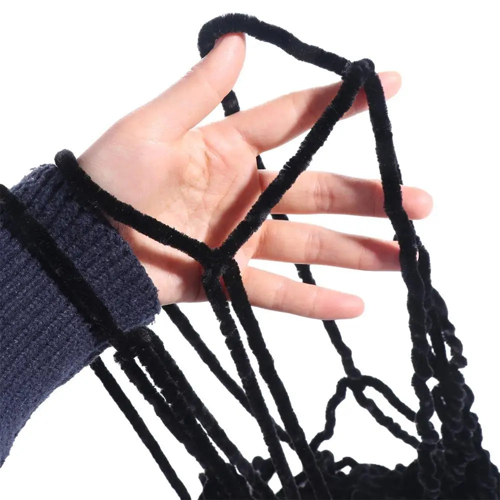 Giant Halloween Spider Web Decoration – Stretchy Cobweb 1.5–3.6m