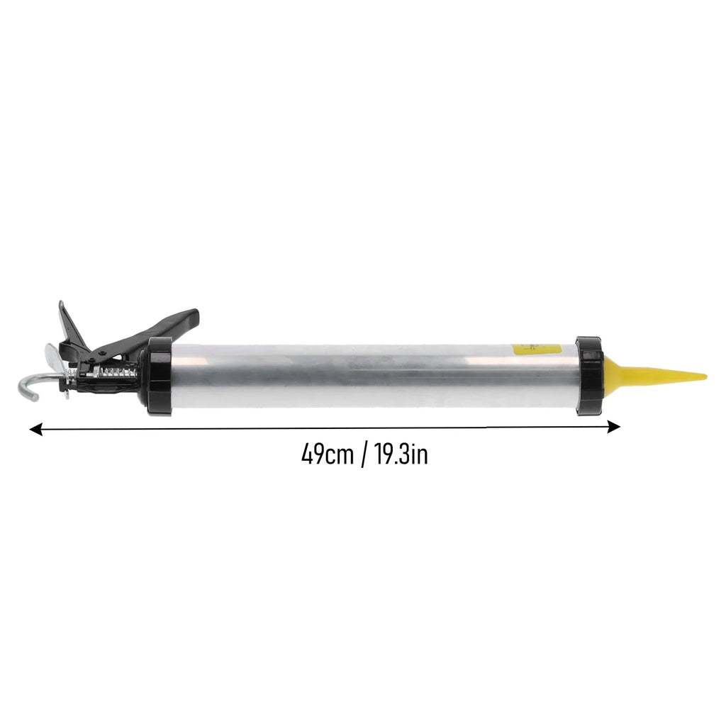 Caulking Gun Sealant Aluminum Alloy Cylindrical Lever Manual Glue
