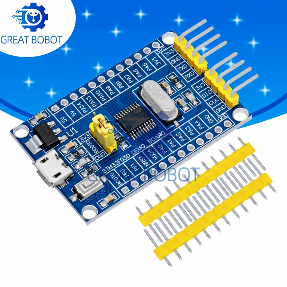 STM32F030F4P6 Mini Dev Board – 48MHz Cortex-M0 32-Bit