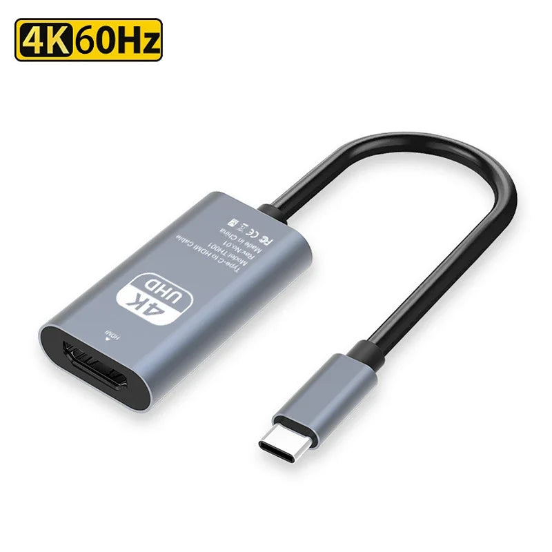 4K USB-C to HDMI Cable 30/60Hz – MacBook, iPad & iPhone 15