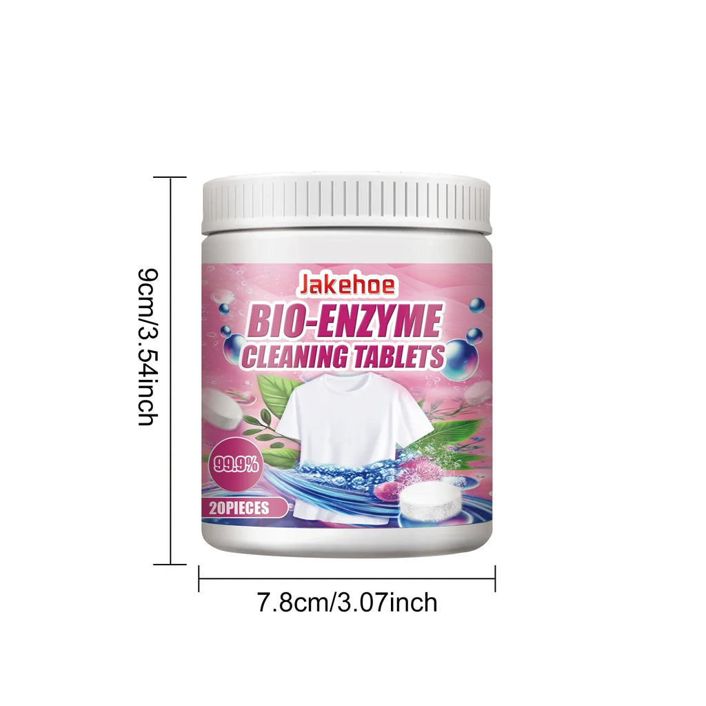 JAKEHOE Stain Remover Effervescent Tablets | Laundry Cleaning