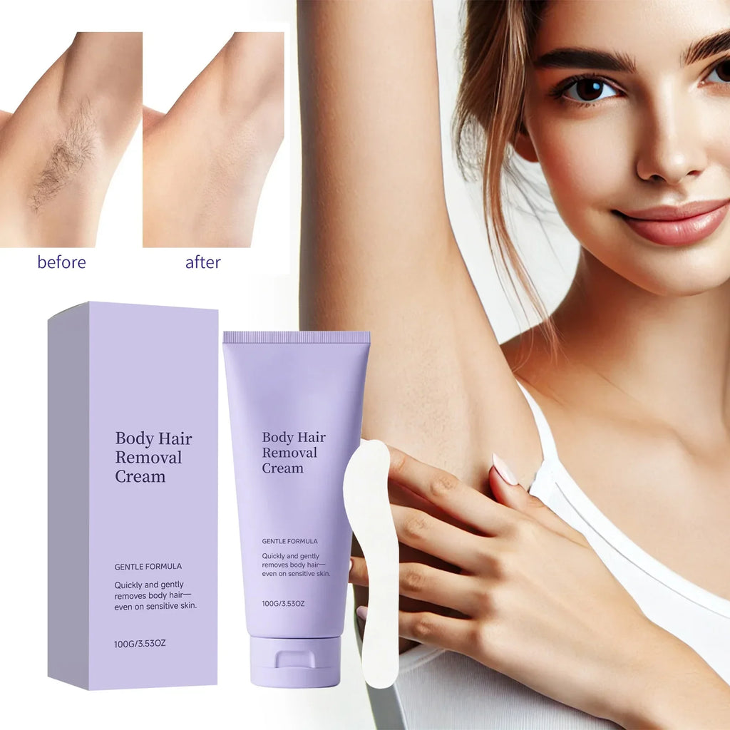 Hoygi Painless Hair Removal Cream – Legs, Arms & Bikini