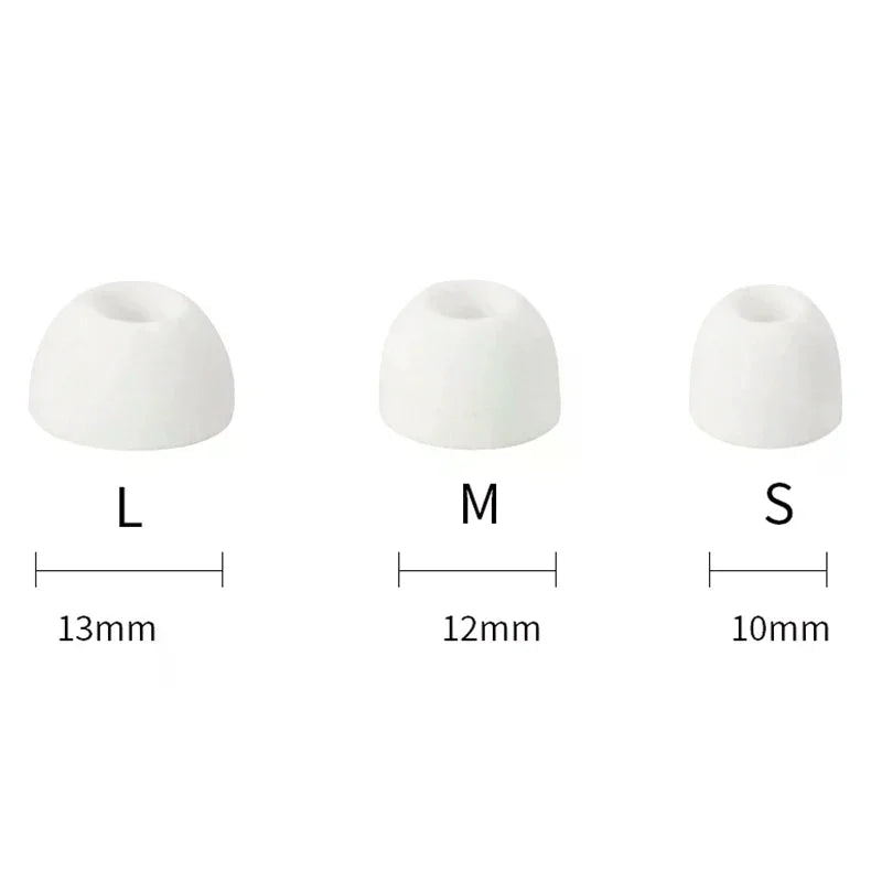 3 Sizes Silicone Ear Tips Soundcore Liberty 4 NC Earbuds Eartips Life