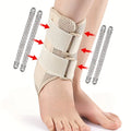 Adjustable Compression Ankle Brace Sleeve – Foot & Heel Support