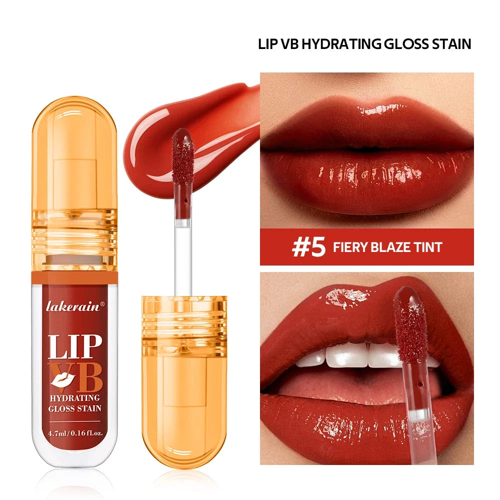 LIP VB Hydrating Gloss Stain – 12Hr Long-Lasting Glossy Lip