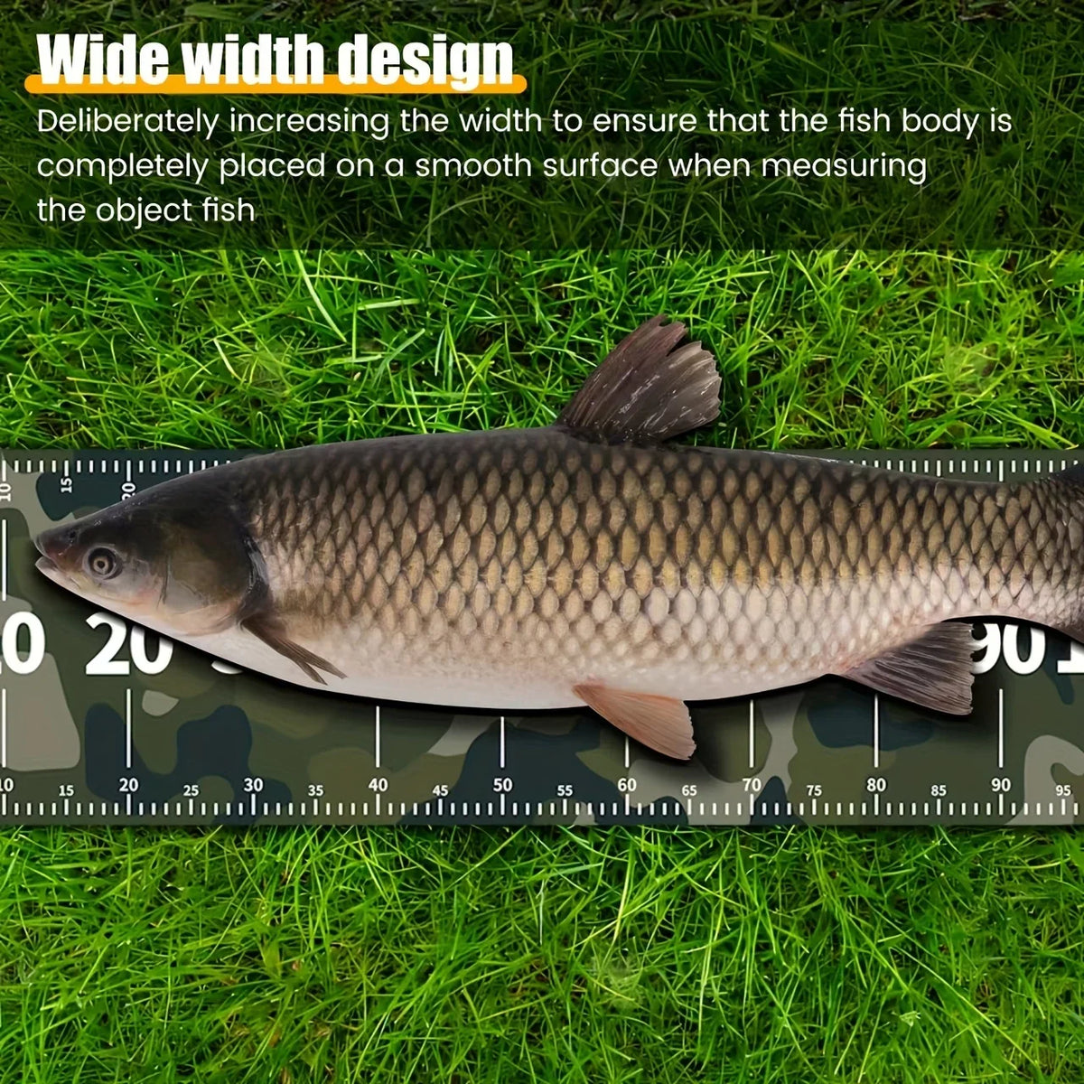 Waterproof Foldable PVC Fish Measuring Ruler | Fishing Tape
