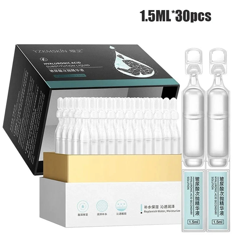 30-Piece Hyaluronic Acid Face Serum Set – Hydrate & Smooth