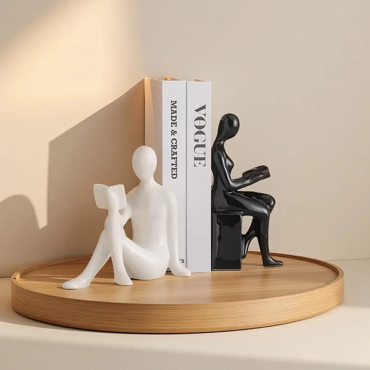 Light Luxury Ornaments High-end Modern Bookends Character Home
