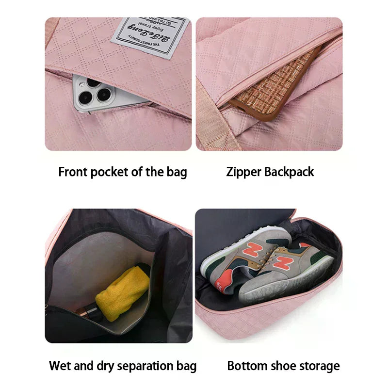 Waterproof Expandable Travel Duffel Bag | Large Gym Bag