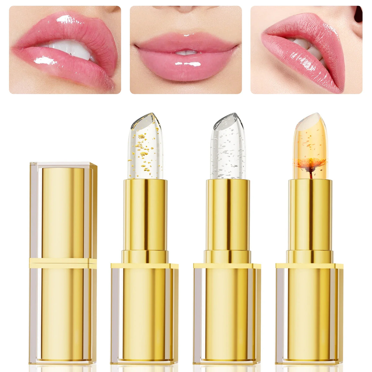 Hello Kiss Color-Changing Jelly Lipstick – Waterproof Lip Balm