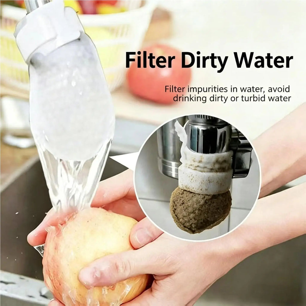 Universal Anti-Splash Faucet Filter Bags – 20 Pack Strainer