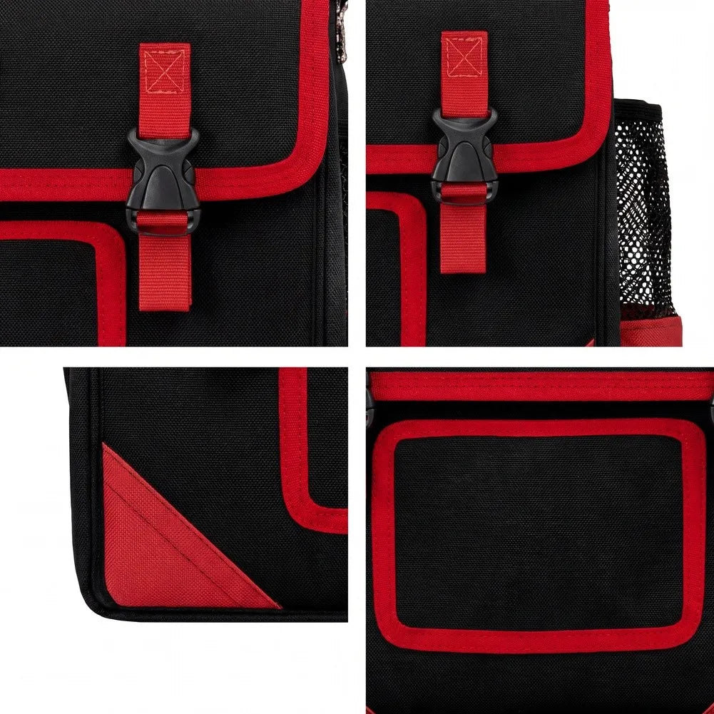 Large Oxford Tool Bag – Multi-Pocket Electrician Organizer