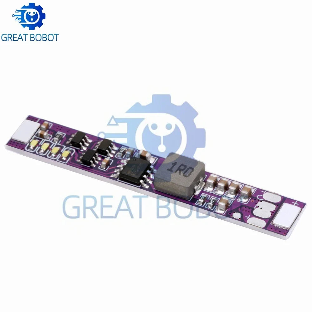 Mini 5V 2A 18650 Lithium Battery Charging Boost Module (1-2PCS)